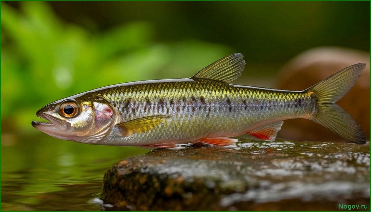 Особенности рыбы Пескарь и её естественная среда обитания в пресных водах