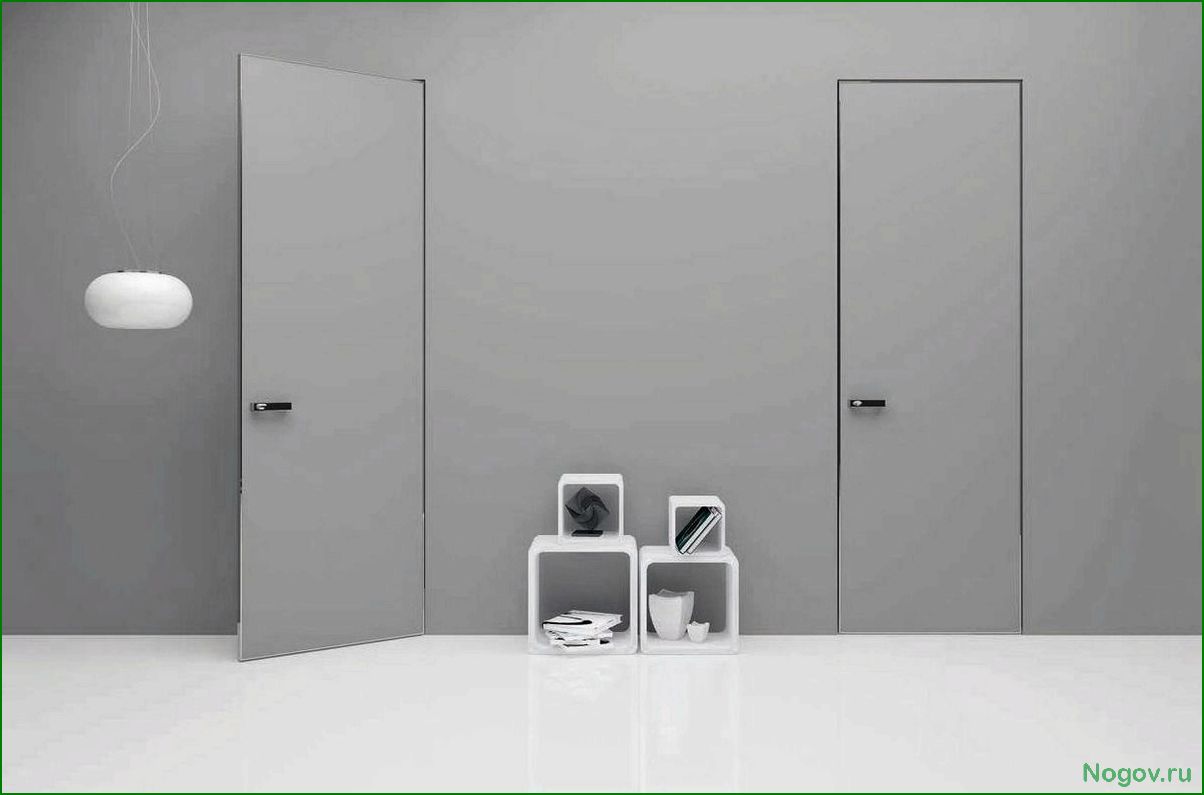 Тонкости покраски скрытых дверей